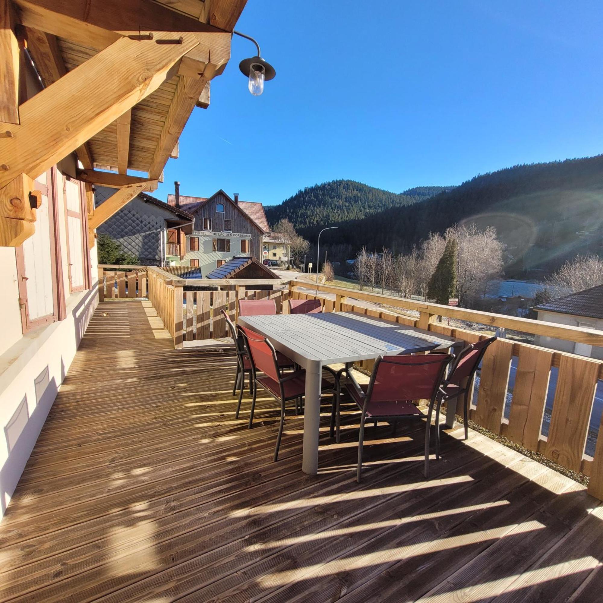 Chalet Des Cyclistes La Bresse Exterior foto